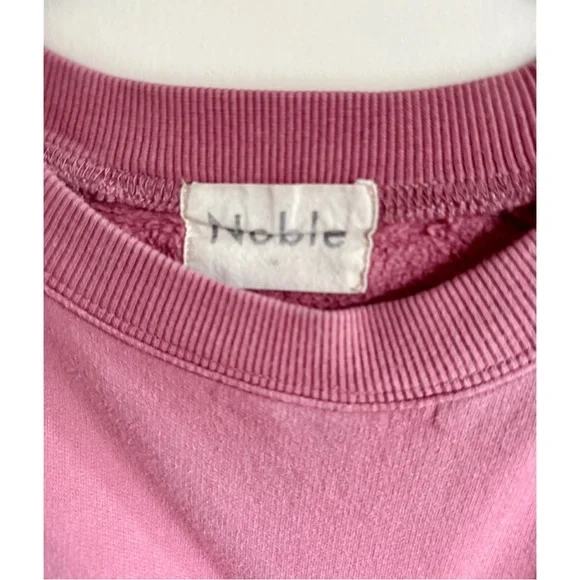 Noble Organic Sweatshirt in Elderberry - Picture 2 of 6